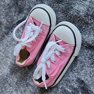 Toddler Pink Converse Size 7